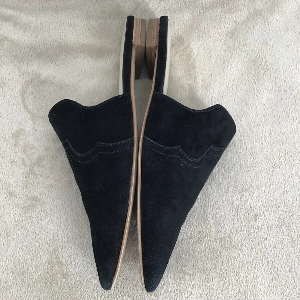 Cole Haan Women’s Hadley Suede Leather Slide Casual Mule Loafer Size 6M - Picture 8 of 12